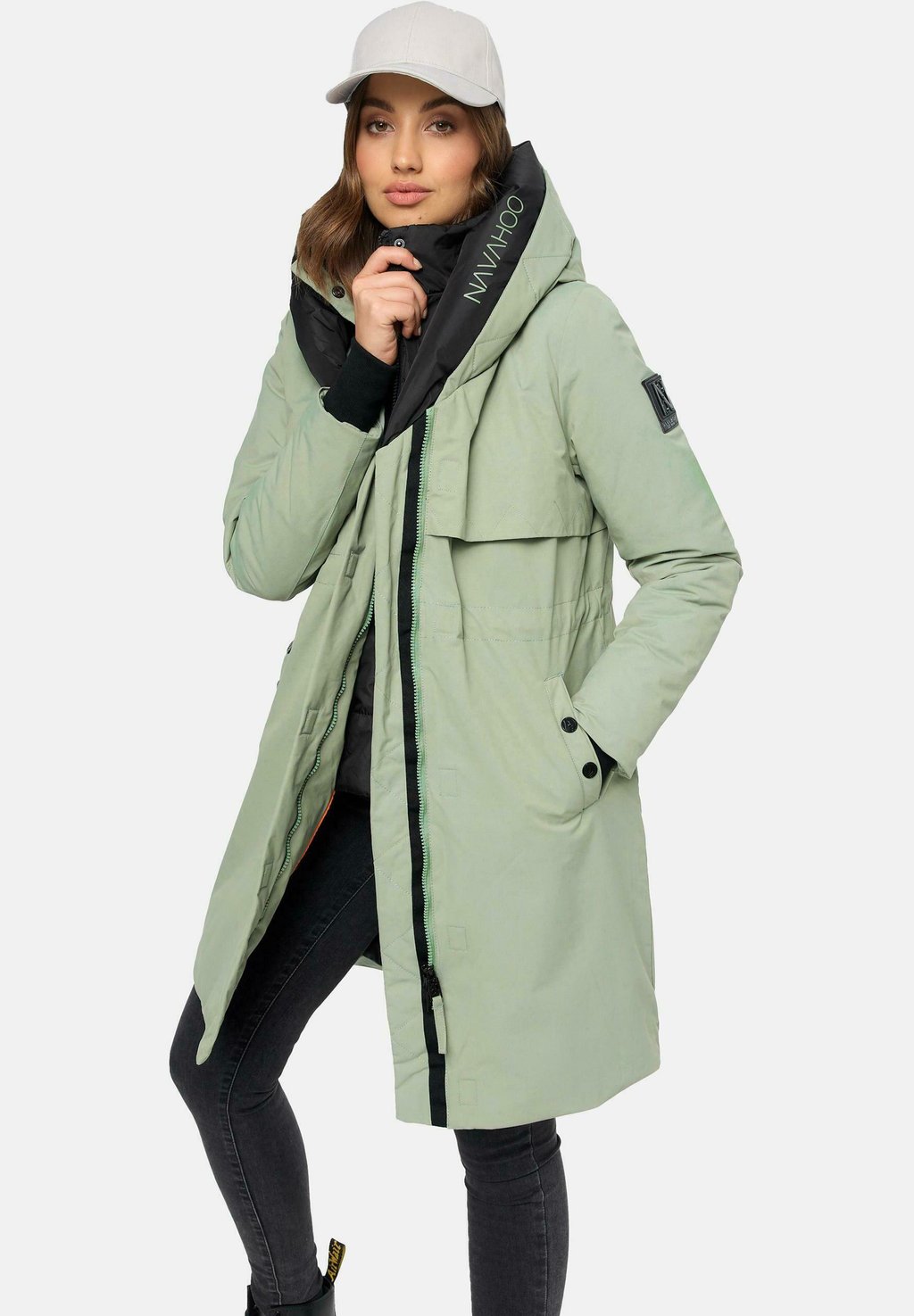 Зимнее пальто SNOWELF , цвет smokey mint Navahoo