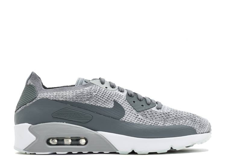 

Кроссовки Nike AIR MAX 90 ULTRA 2.0 FLYKNIT 'PURE PLATINUM', платиновый
