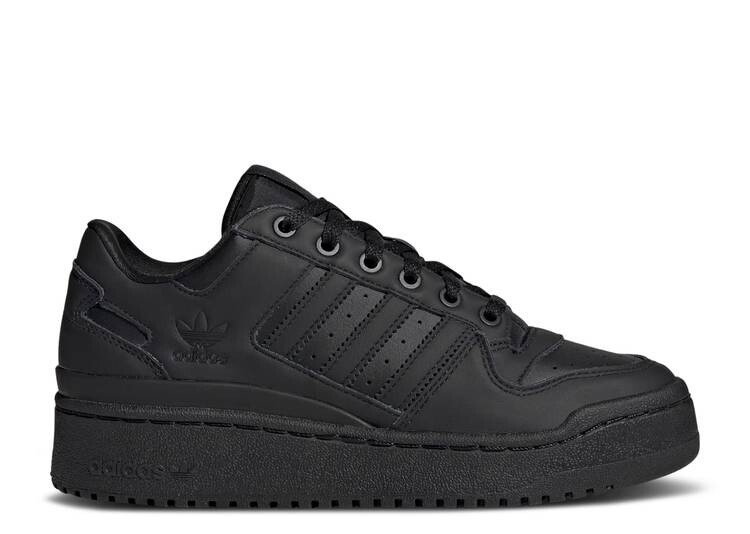 

Кроссовки Adidas WMNS FORUM BOLD STRIPES 'TRIPLE BLACK', черный