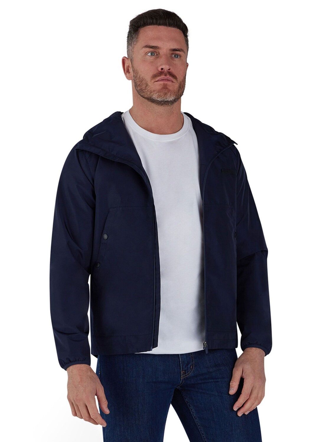 

Куртка с капюшоном Raging Bull Soft Shell, темно-синяя