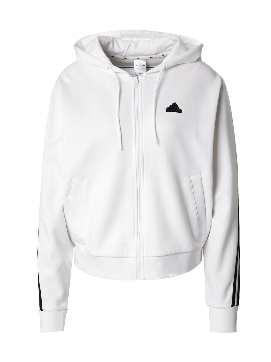 

Спортивная толстовка ADIDAS SPORTSWEAR Athletic Zip-Up Hoodie, белый