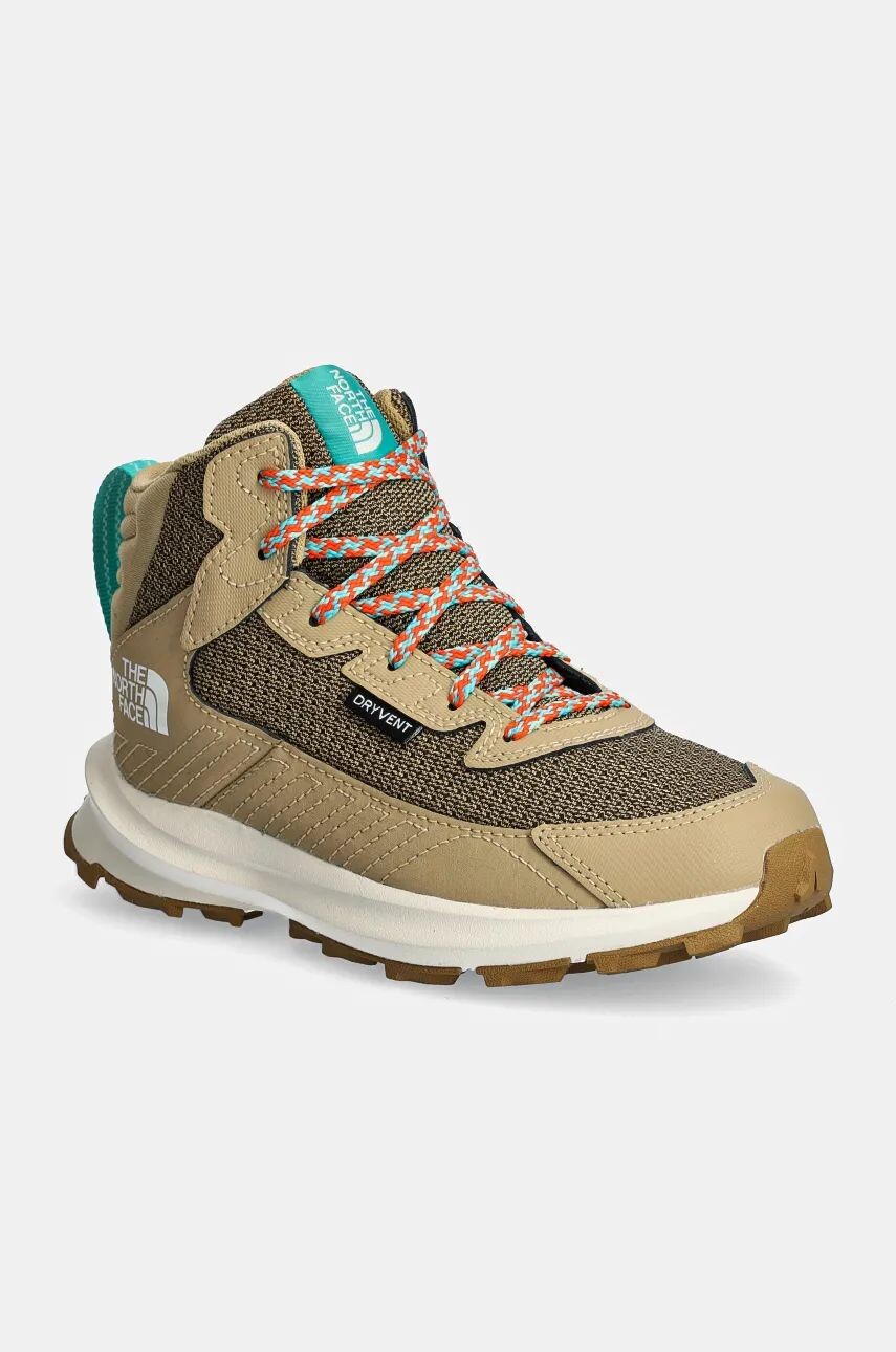 

Детская обувь The North Face FASTPACK HIKER MID WP, бежевый