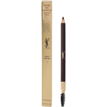 Dessin Des Sourcils Nr.02 Темно-коричневый 1.3G, Yves Saint Laurent краски для бровей dessin des sourcils eyebrow pencil yves saint laurent 1 3 г pink