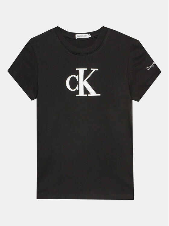 

Футболка узкого кроя Calvin Klein, черный