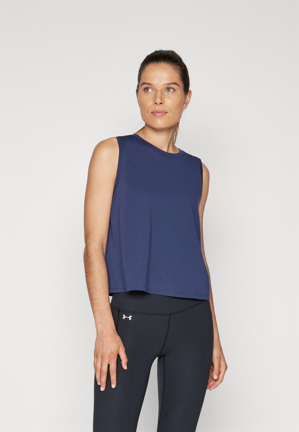 

Топ RUCHED SHOULDER MUSCLE TANK GAP, цвет midnight