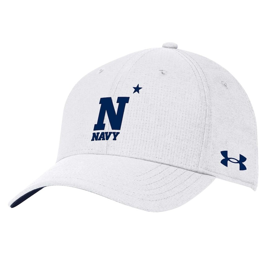 

Бейсболка Under Armour Navy Midshipmen, белый