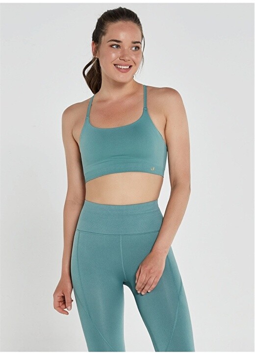 

Светло-зеленый бюстгальтер без косточек Jerf