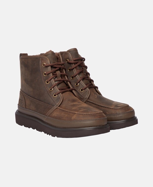 

Ботинки на шнуровке Ugg, темно коричневый