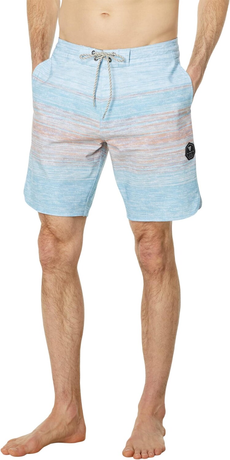 

Шорты для плавания Blurry Horizons 18,5 дюйма VISSLA, цвет Cool Blue