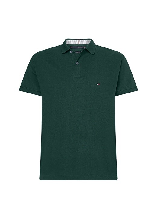 

Зеленая мужская футболка-поло Tommy Hilfiger, Зеленый