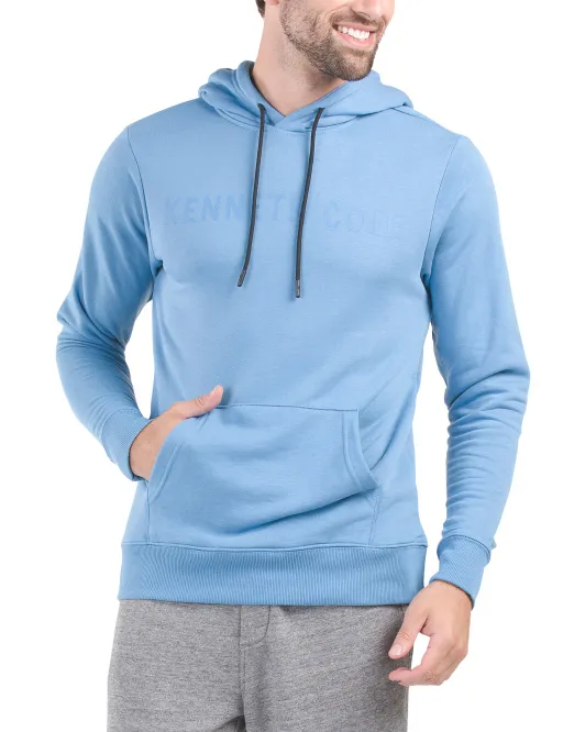 

Толстовка с логотипом Terry Kenneth Cole, голубой