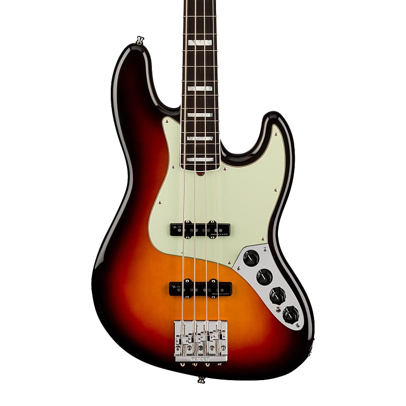 

Басс гитара Fender American Ultra Jazz Bass Rosewood Fingerboard Ultraburst With Case