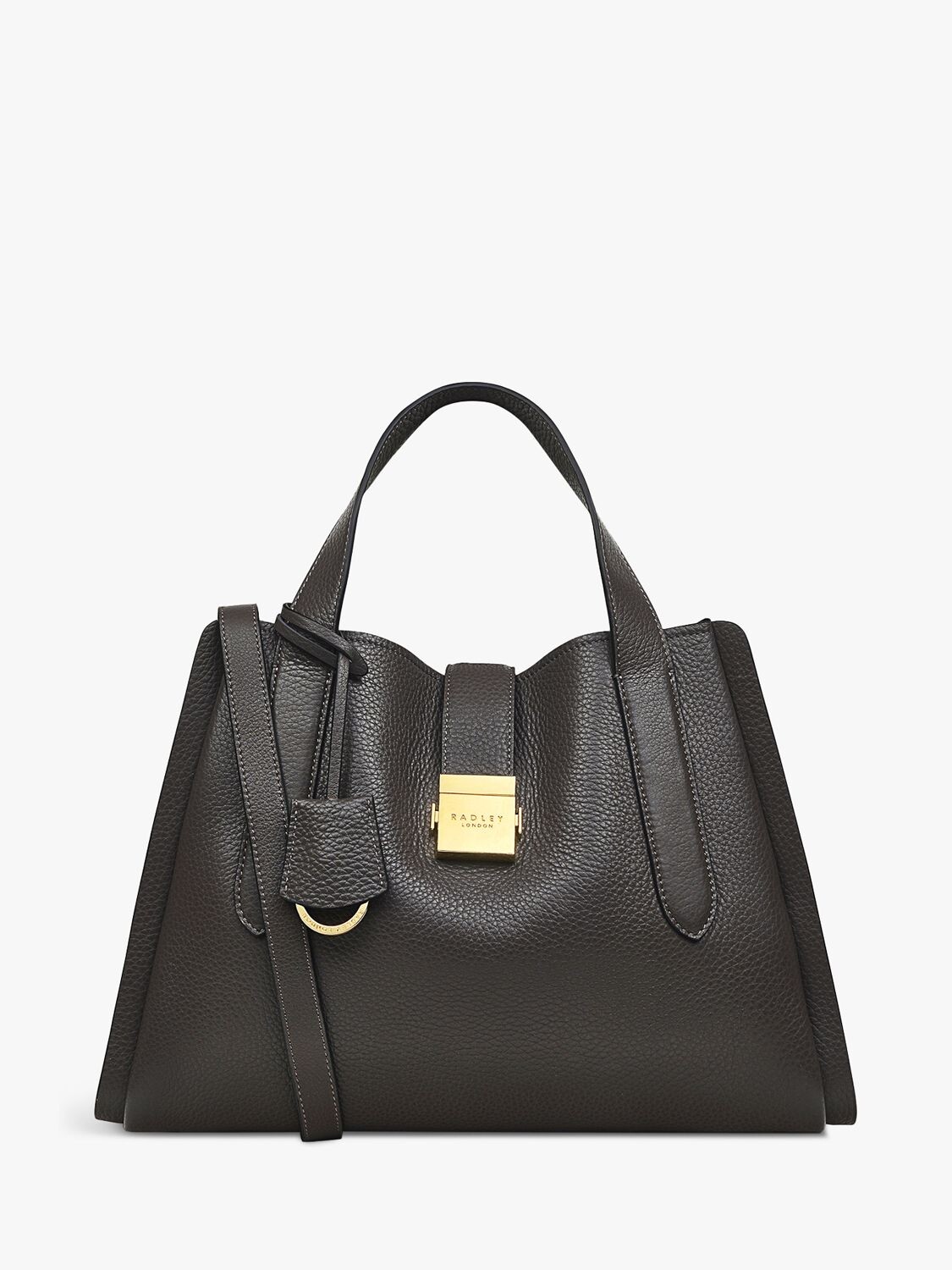 

Сумка Sloane Street среднего размера с молнией сверху Radley, гром