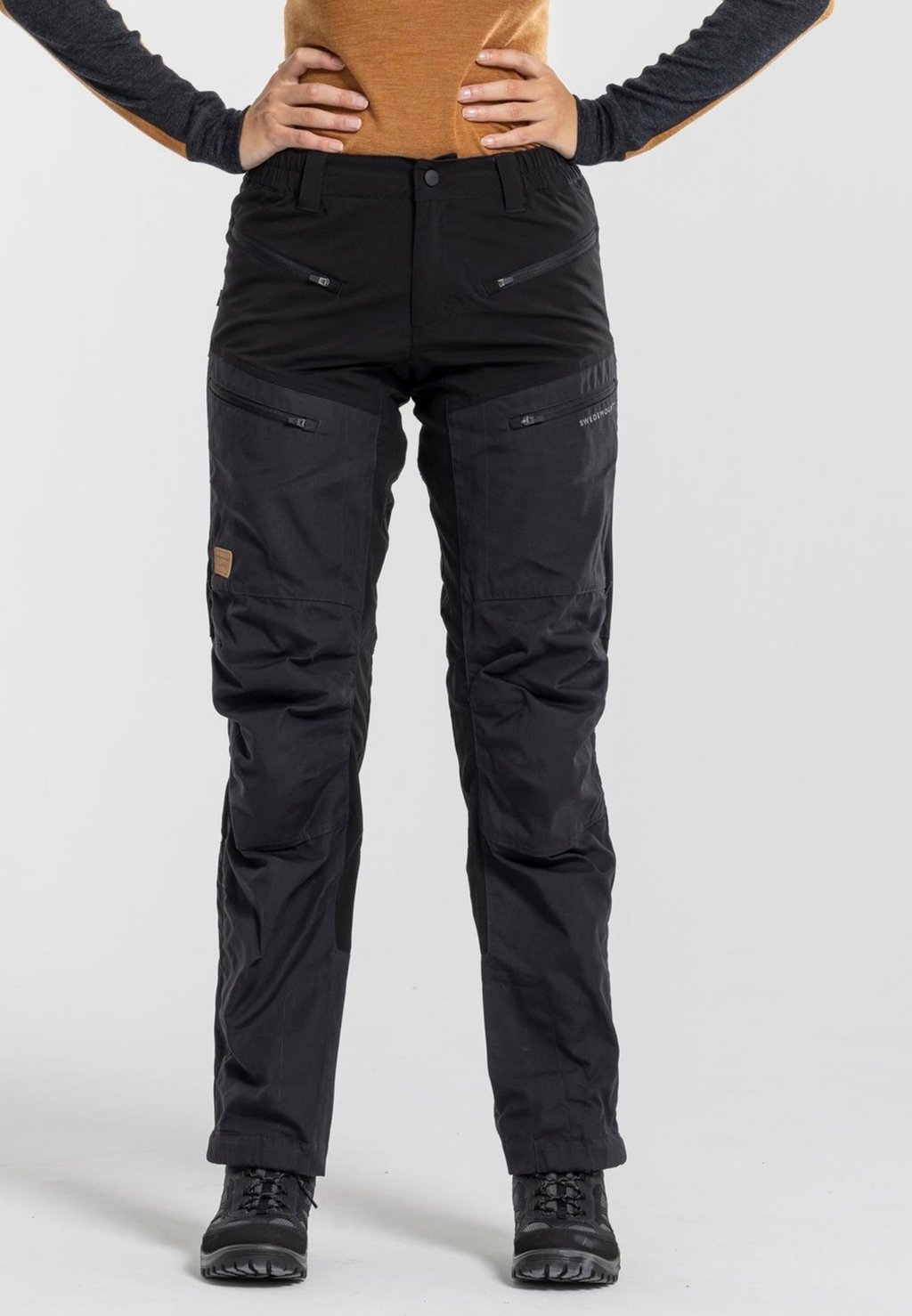 цена Уличные брюки NORDKAP STRETCH Swedemount, цвет charcoal black