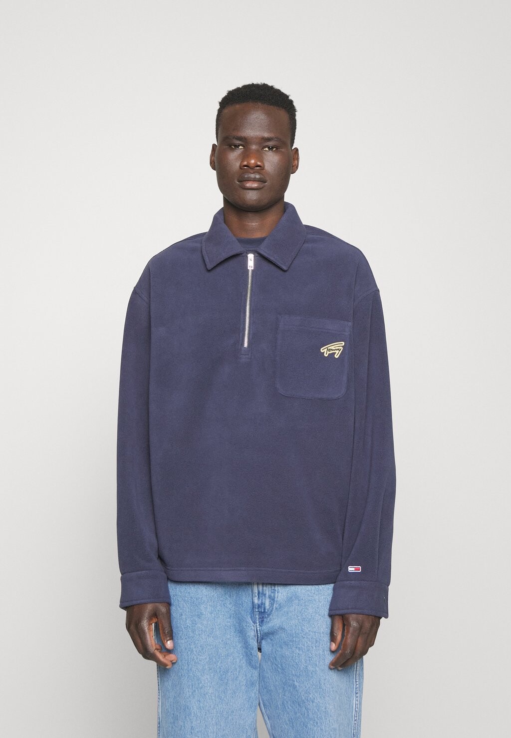 

Джемпер из флиса Tommy Jeans, Серый