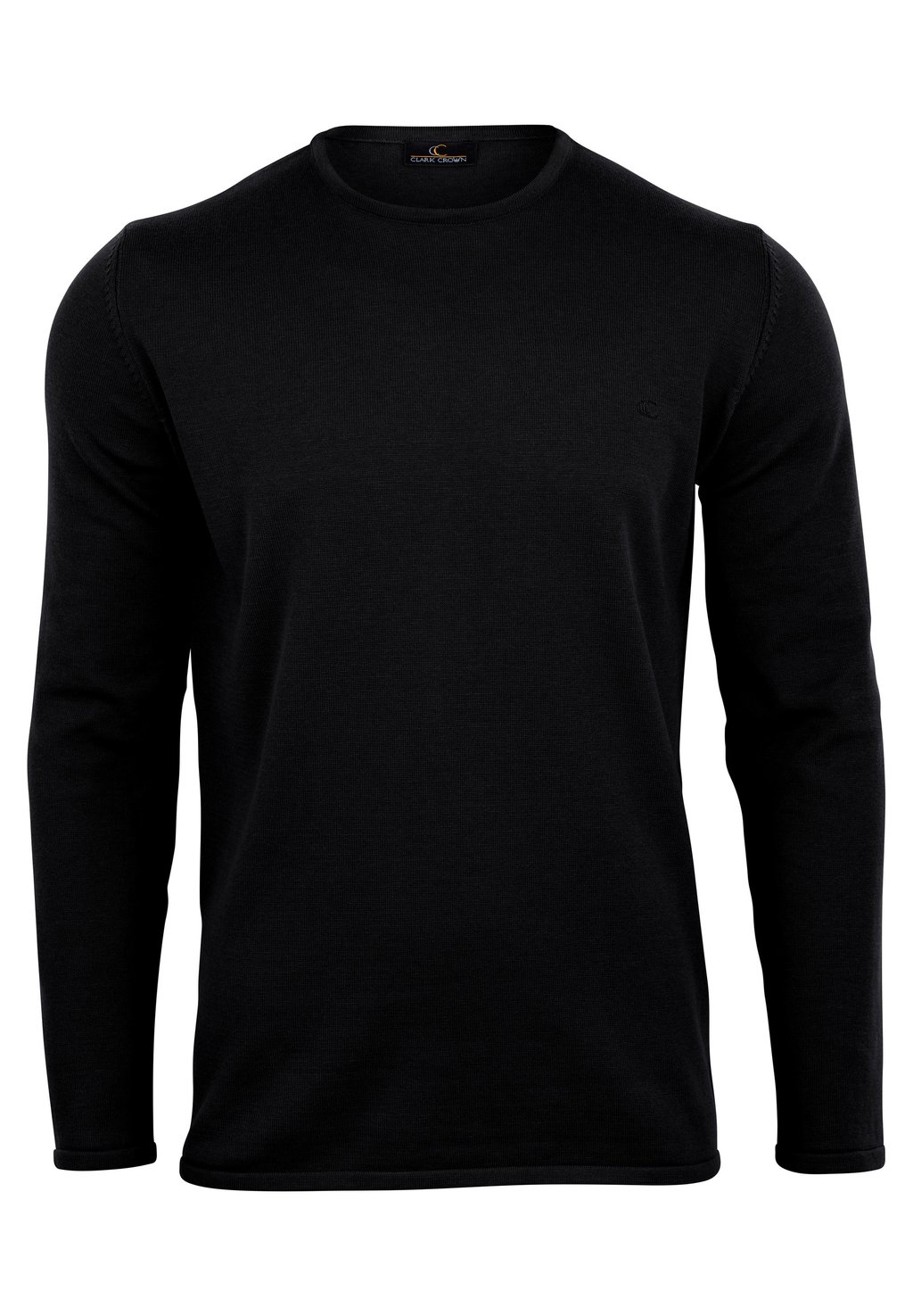 цена Вязаный свитер BASIC CREW NECK Clark Crown, цвет schwarz