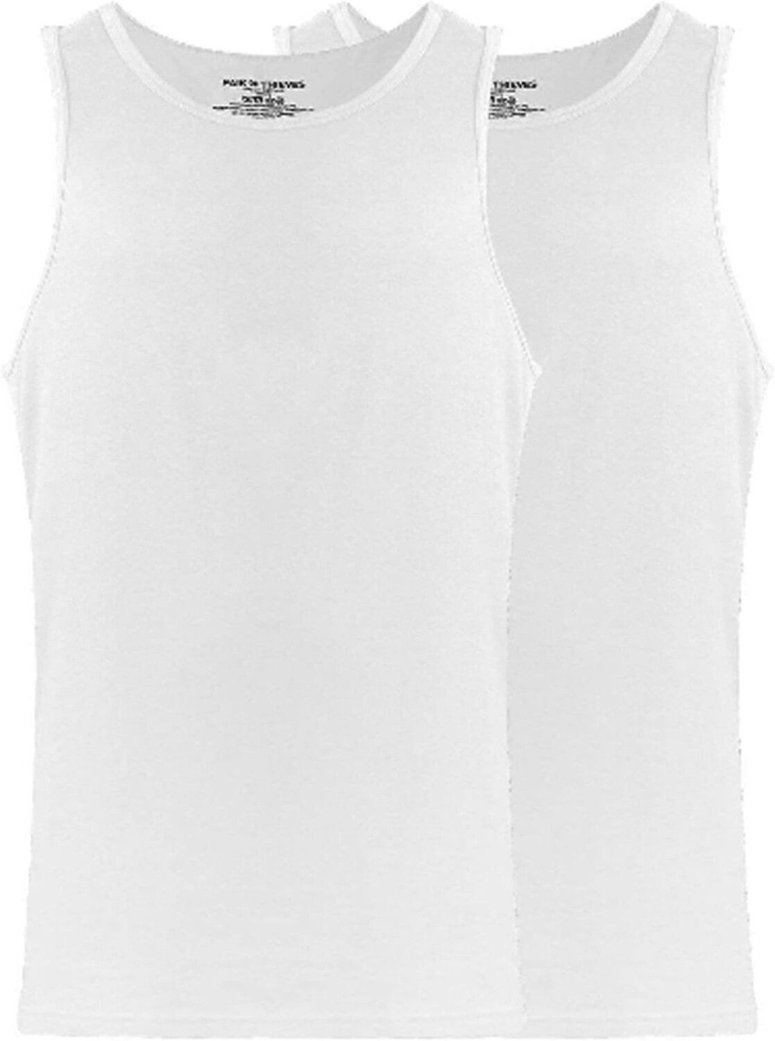 

Майка Slim Fit Tank Undershirt 2-Pack Pair of Thieves, белый