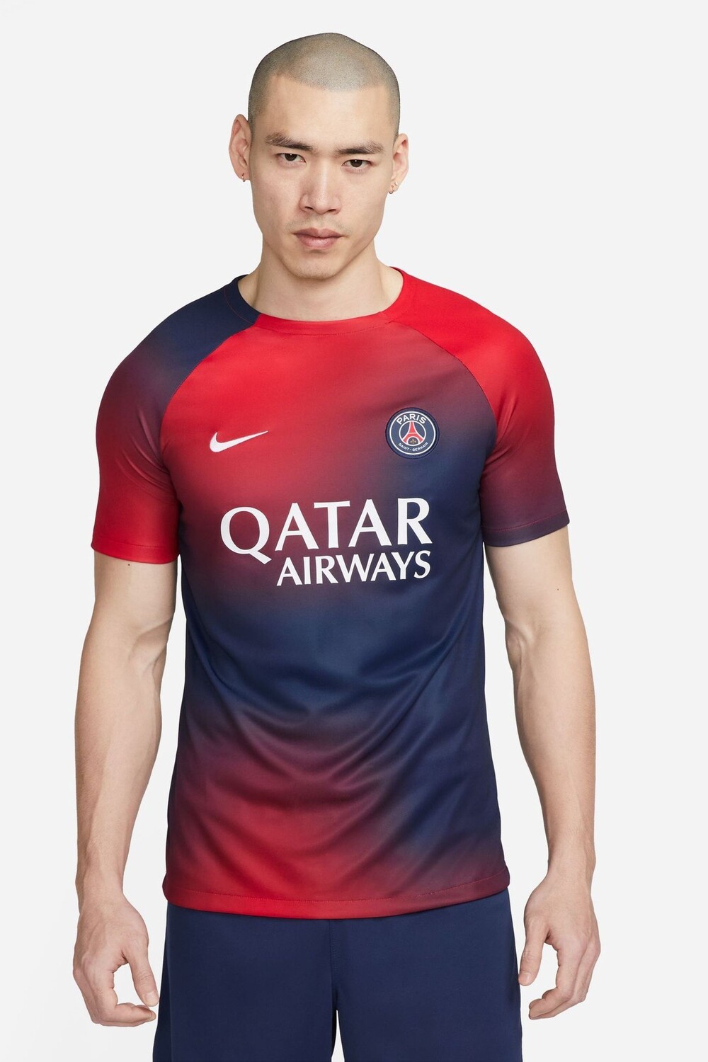 

Футбольная майка DriFIT PreMatch Nike, синий