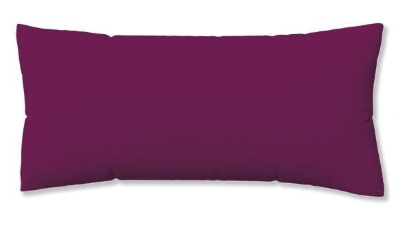 

Наволочка schlafgut Knitted Jersey, 40x4x80 см цвет purple deep
