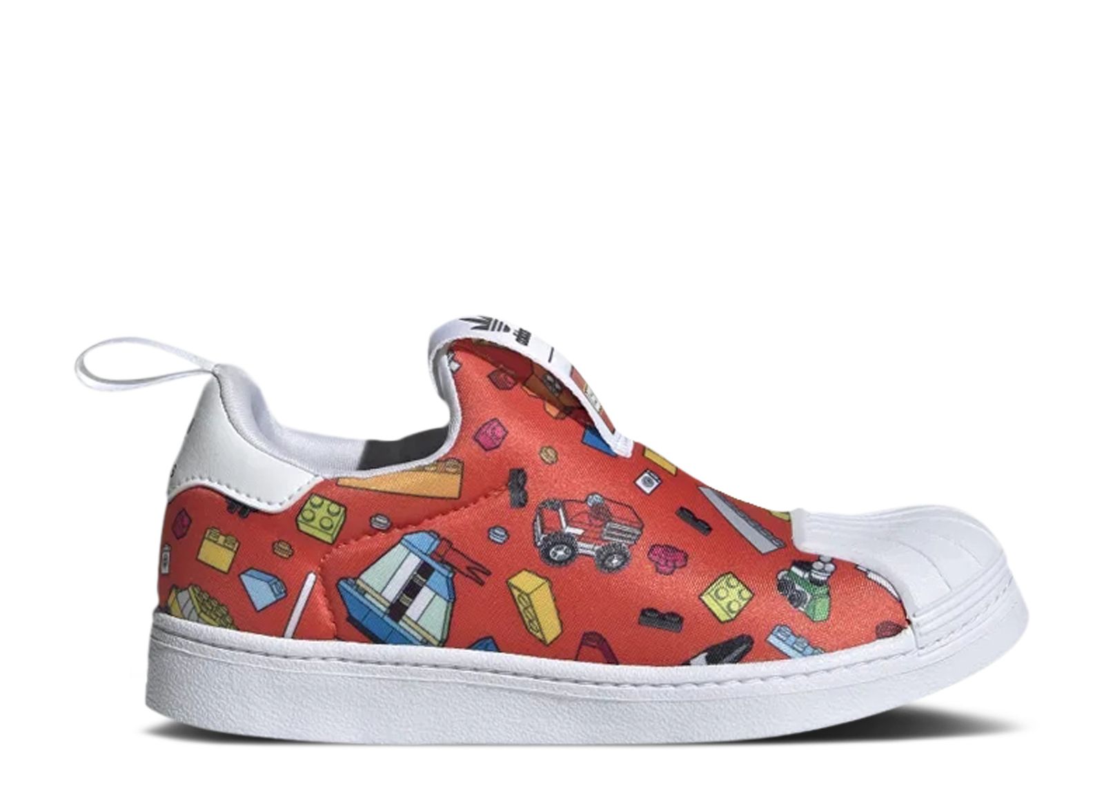 

Кроссовки adidas Lego X Superstar 360 J 'All Over Print', красный