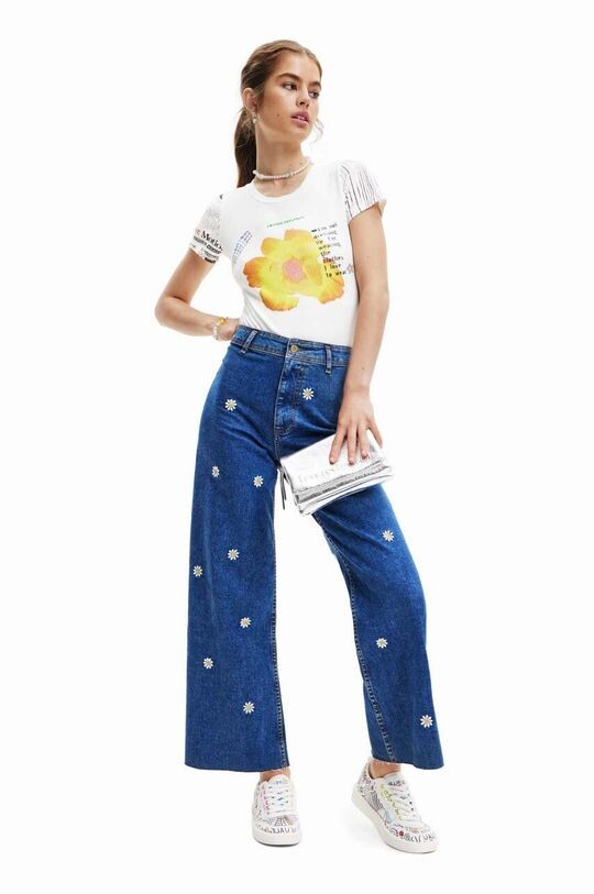 

Джинсы Дезигуаль Desigual, синий