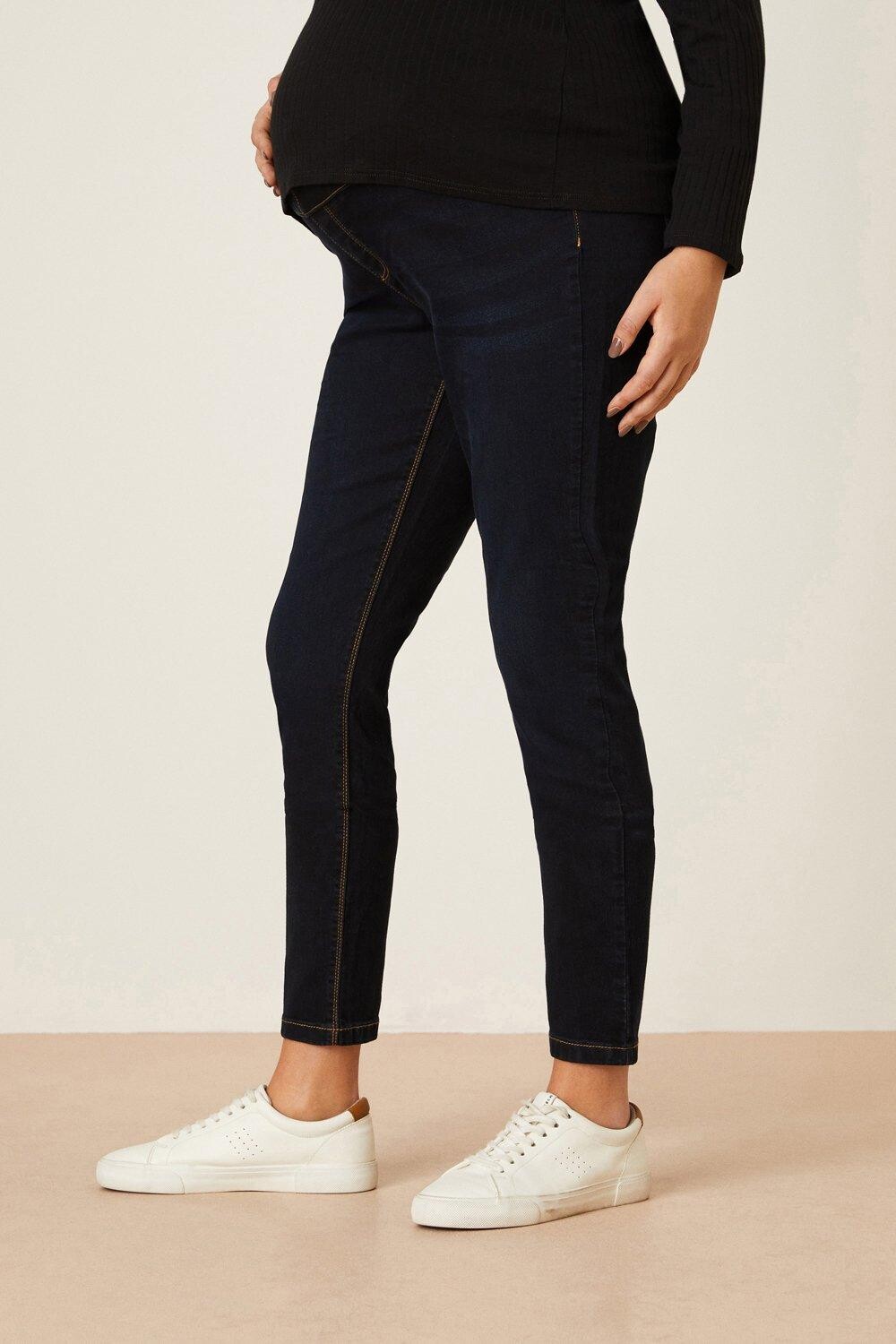 

Джеггинсы Eden цвета индиго для беременных Dorothy Perkins, синий