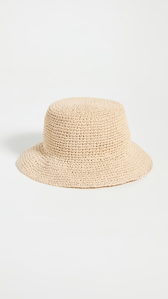 

Шляпа Madewell Straw, натуральный