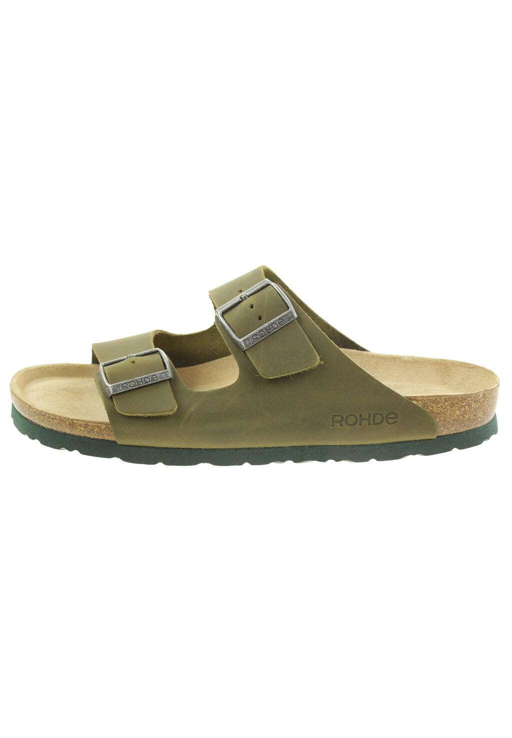 

Мюли на плоской подошве GRADO Rohde, цвет olive