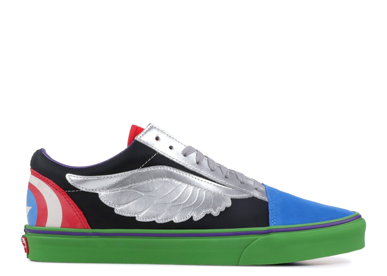 

Кроссовки Vans Marvel X Old Skool 'Avengers', разноцветный