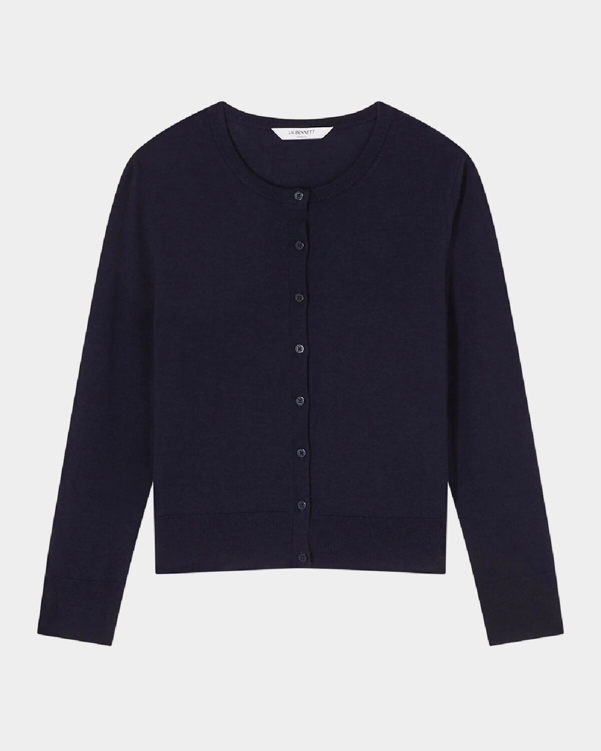 

Шерстяной кардиган на пуговицах Bonnie Lk Bennett, цвет Sloane Blue
