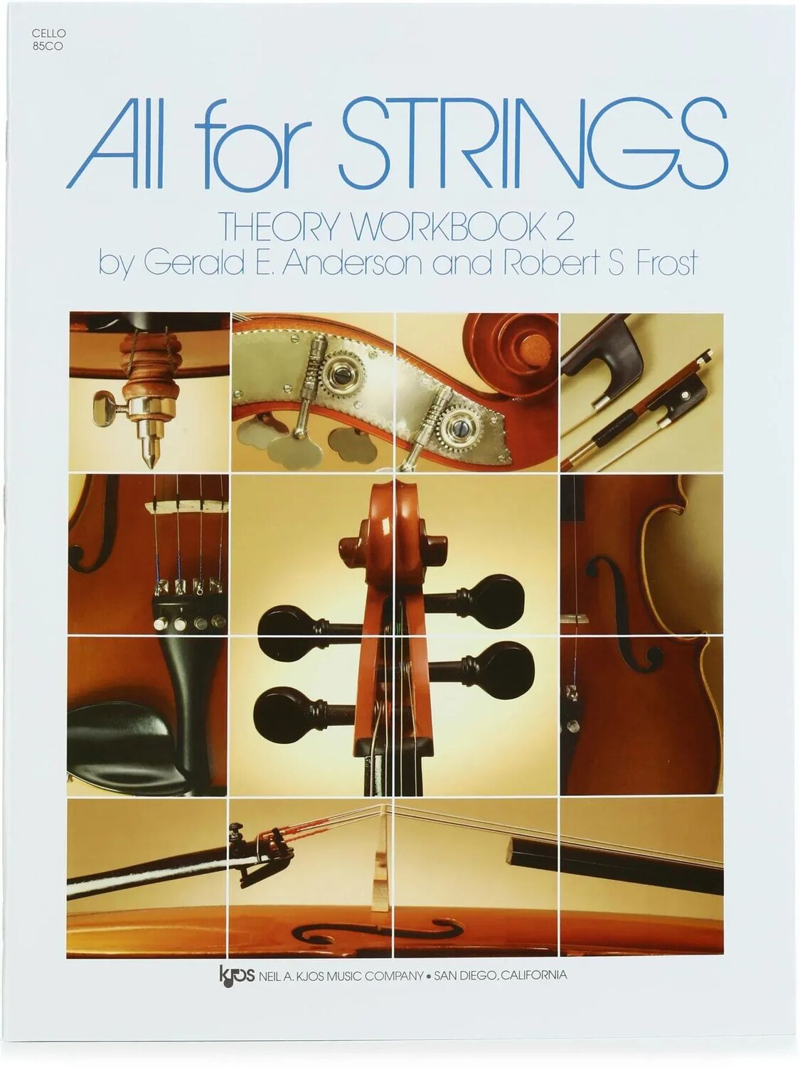 

Kjos All for Strings: Рабочая тетрадь по теории 2 - Виолончель