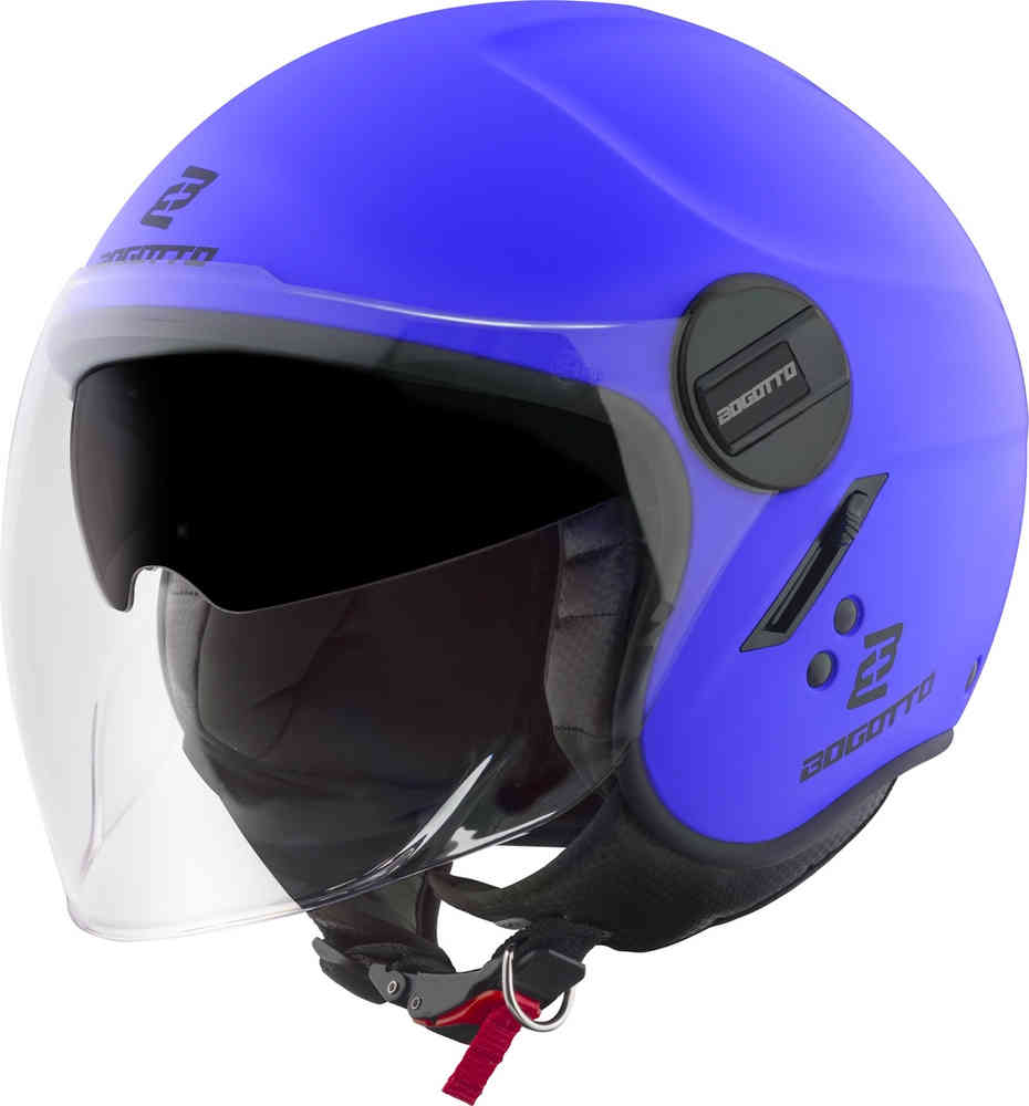 H595-1 Реактивный шлем SPN Bogotto, синий мэтт h589 твердый реактивный шлем bogotto браун мэтт