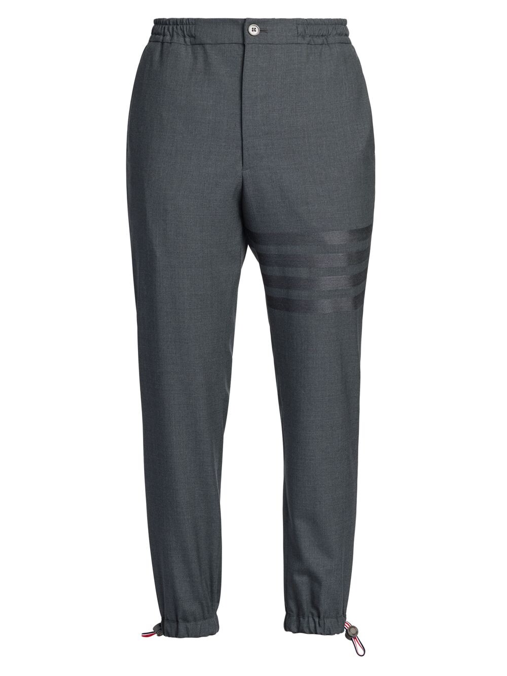 

Хлопковые спортивные штаны Thom Browne, серый