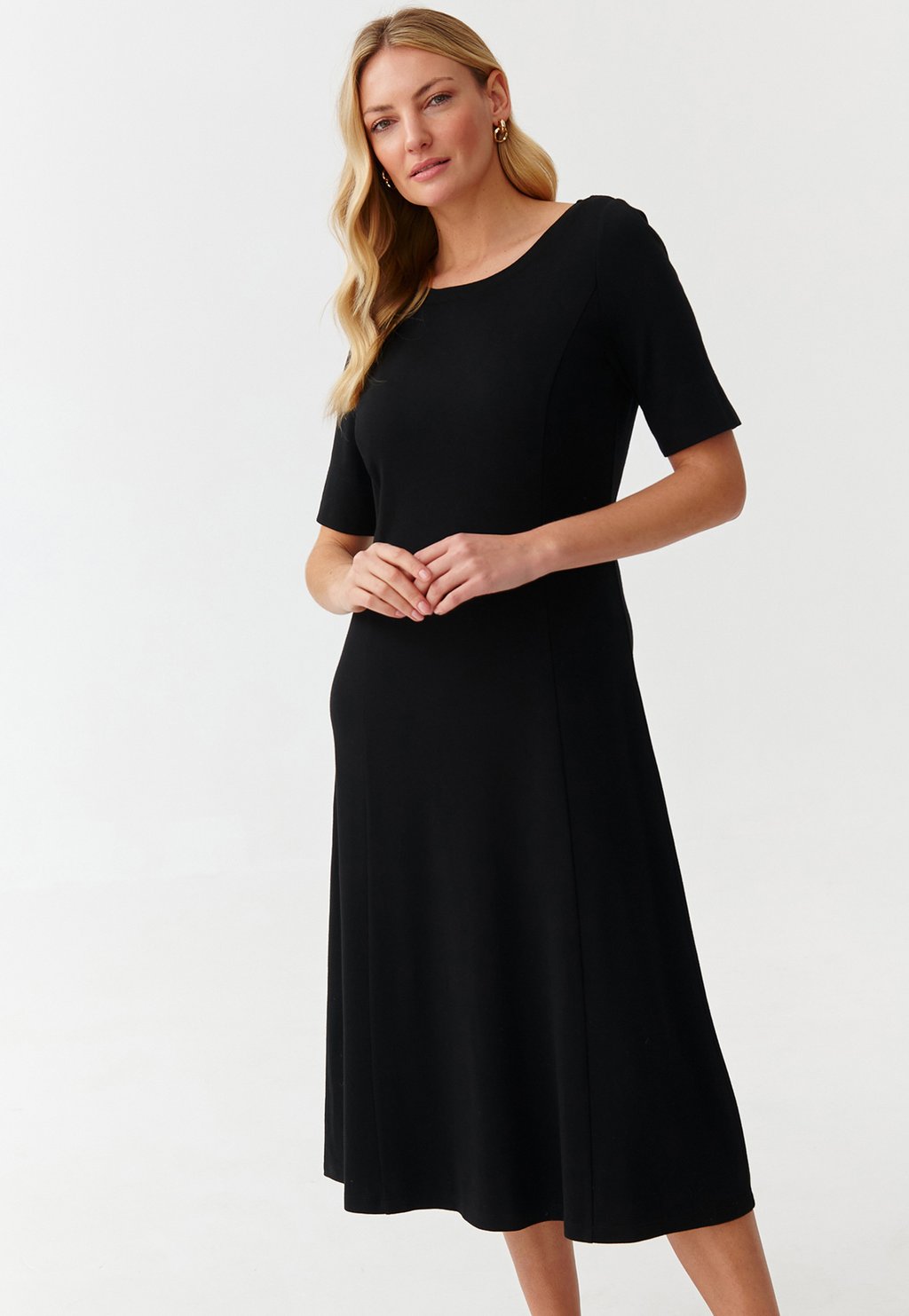Платье из джерси MANTI TATUUM, черный цена и фото