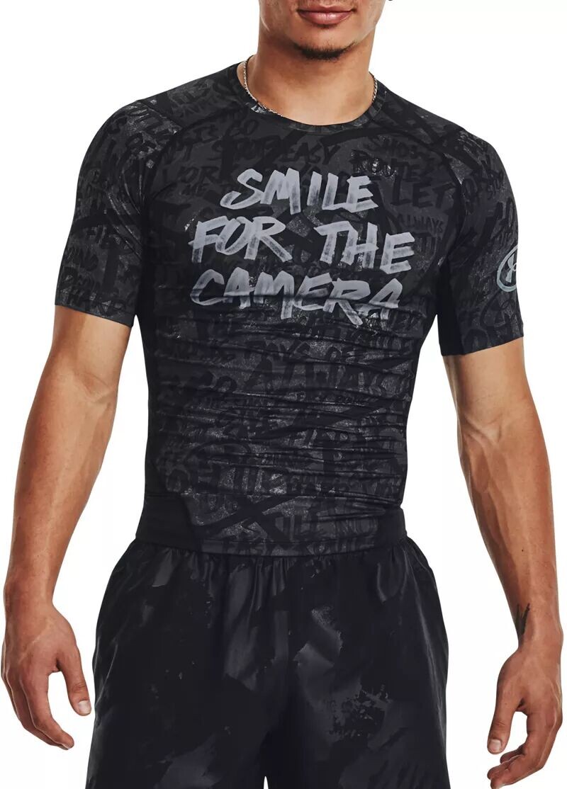 

Мужская компрессионная футболка с короткими рукавами Under Armour Alter Ego HeatGear, черный