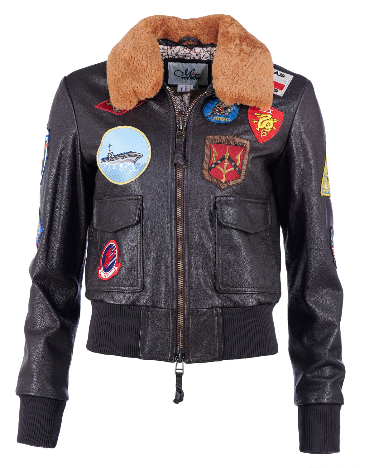 

Кожаная куртка TOP GUN Lederblouson TG20212520, коричневый