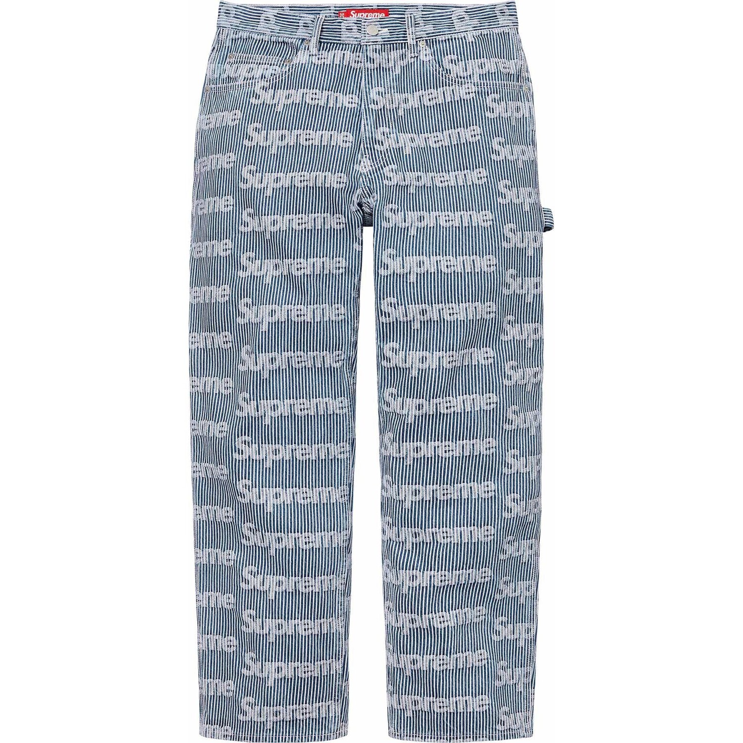 

SS24 Джинсы унисекс Supreme, цвет Stripe