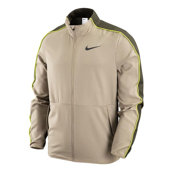 

Куртка Nike Dri-Fit Colorblock Quick Dry Woven Training Sports Jacket Olive Green, мультиколор