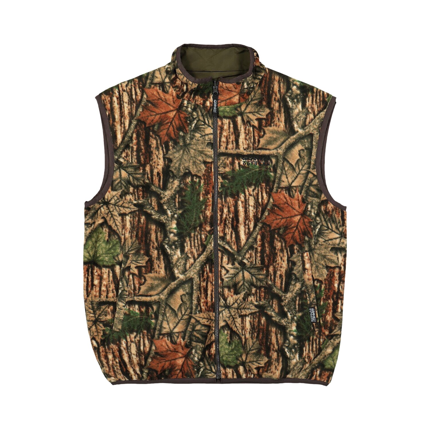 

Двусторонний флисовый жилет Gramicci Leaf Camo