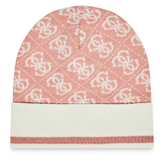 

Шапка Guess, розовый