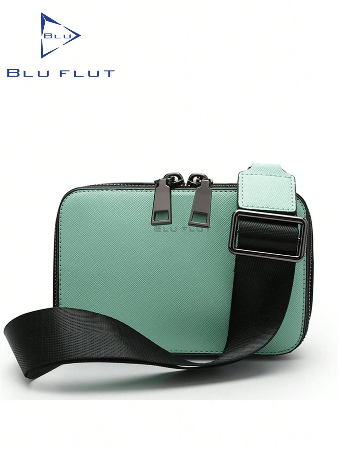 мужская нагрудная сумка через плечо вместительная сумка через плечо для пешего туризма кемпинга Сумка через плечо Blu Flut для мужчин, зеленый