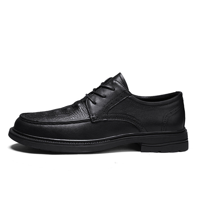 

Туфли мужские Men"s Casual Men Low-Top King Jinmai, цвет Black Over-the-Knee 2870-KK