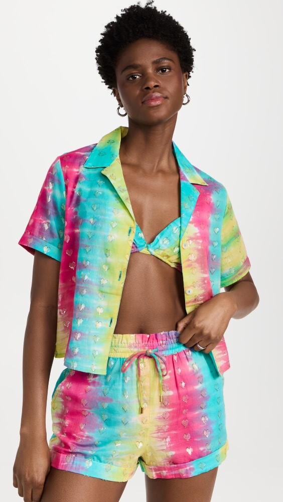 

Шорты Saylor Ximena Rainbow Tie Dye Set