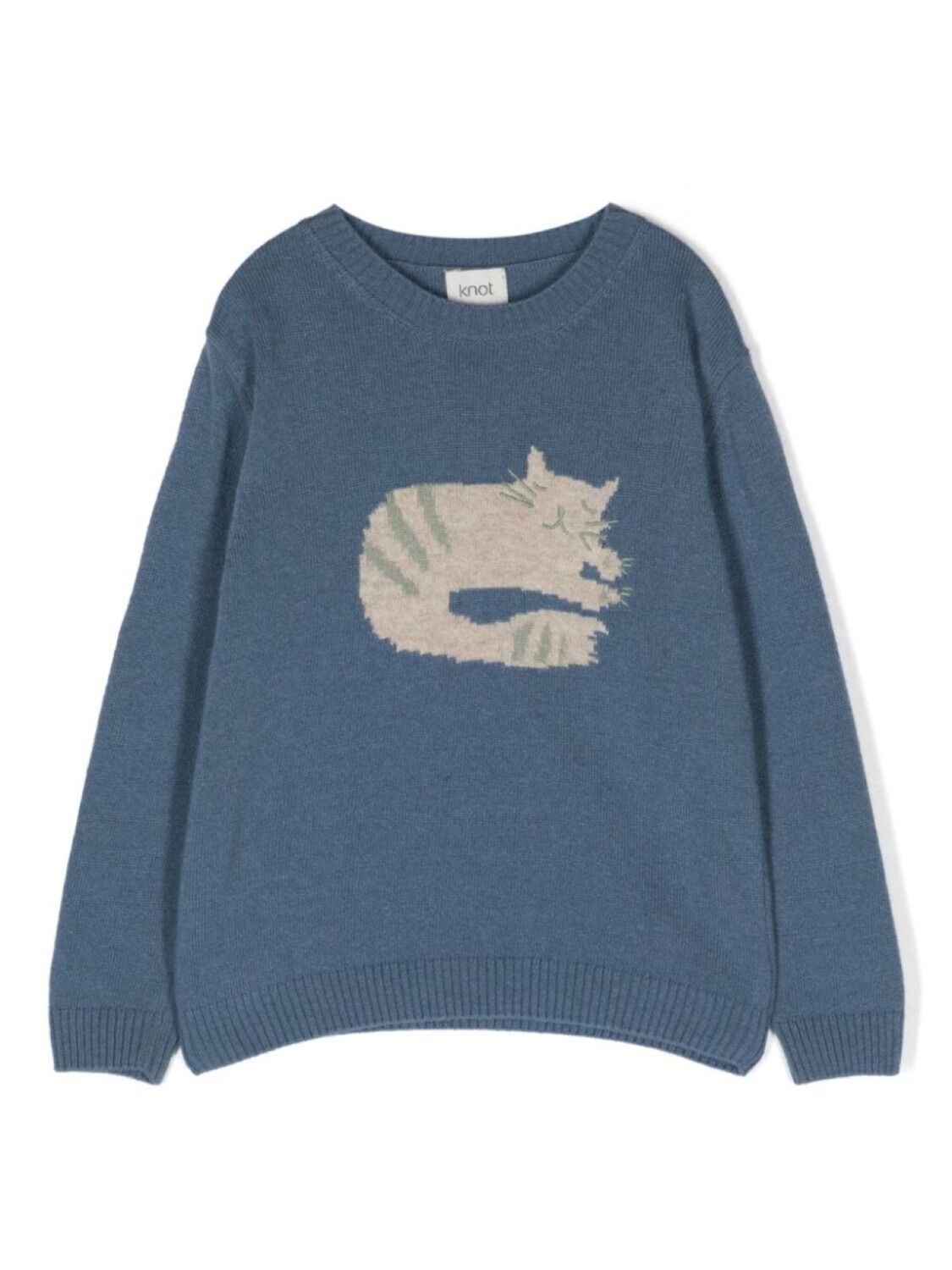 

Knot трикотажный джемпер Cat, синий