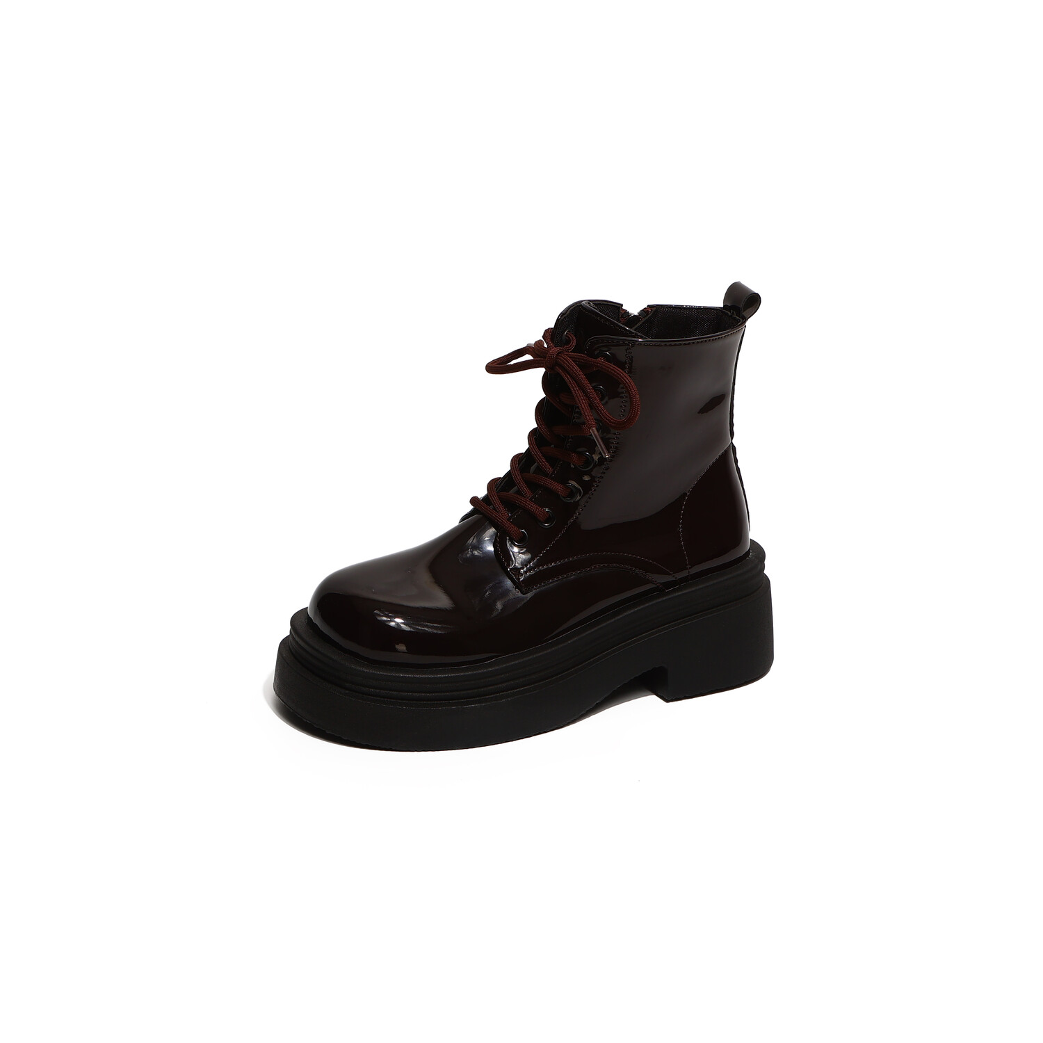

Ботинки лакированные Martin Boot Moon Veil, коричневый