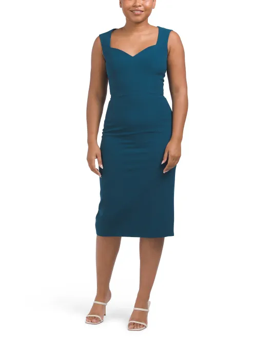 

Коктейльное платье без рукавов Elle Dress The Population, синий