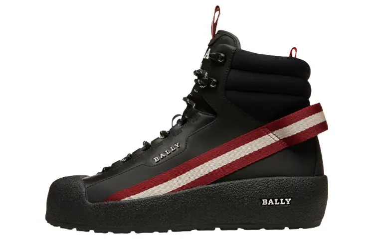 

Зимние ботинки мужские черные Bally