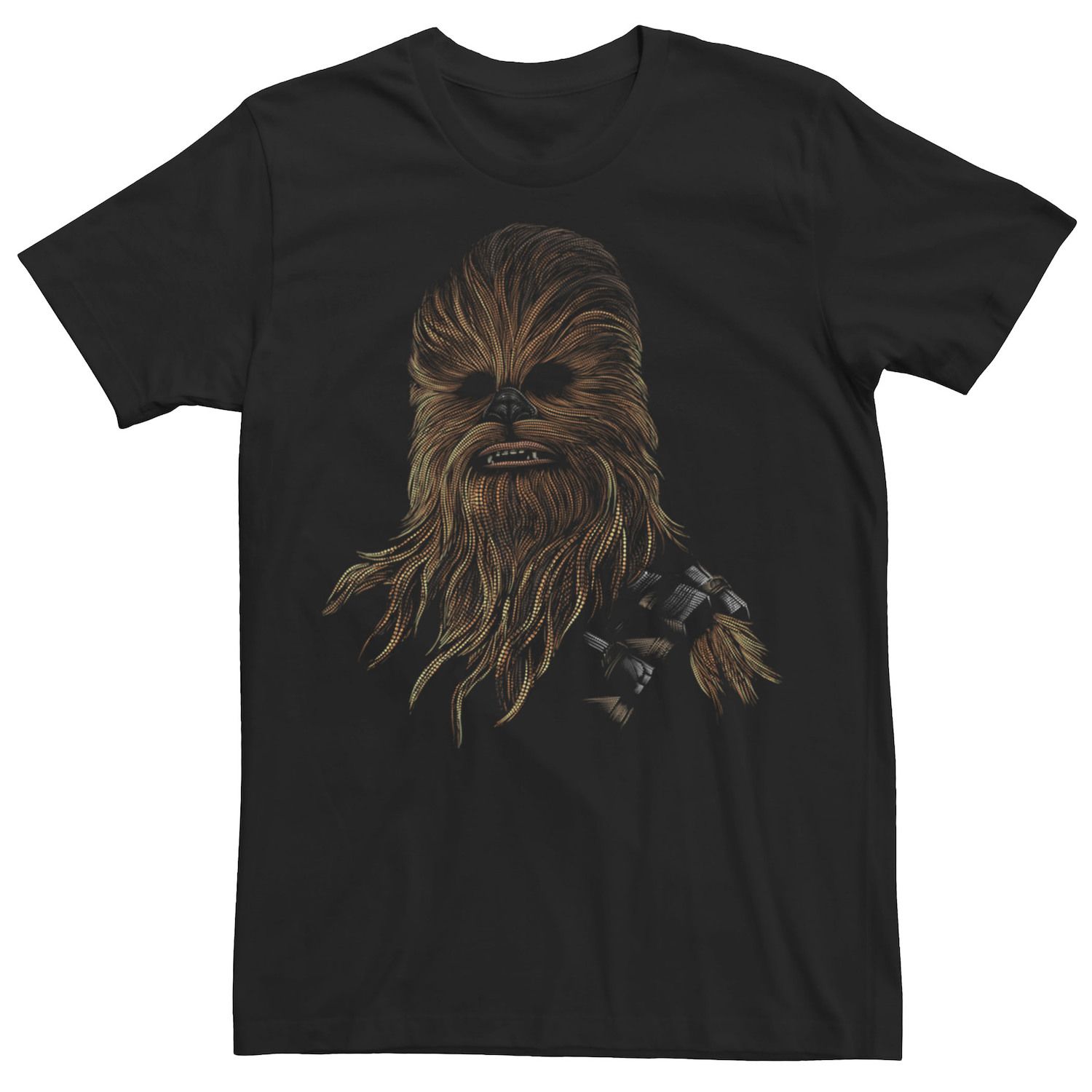 Мужская футболка Chewbacca Shadow Portrait Star Wars держатель для геймпада exquisite gaming cable guy star wars chewbacca