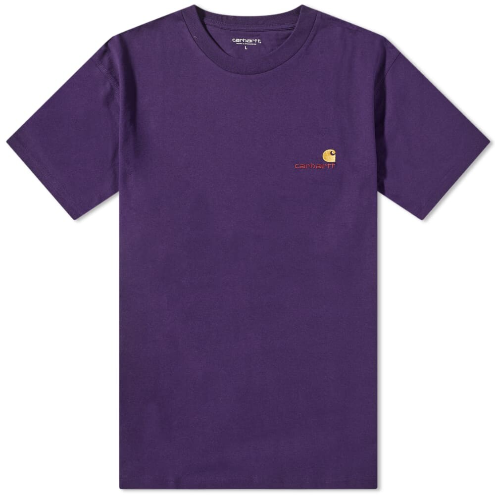 

Футболка Carhartt WIP с американским шрифтом