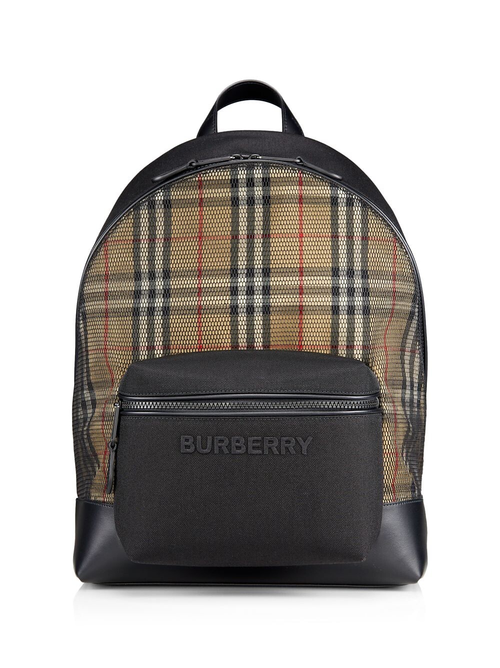 

Рюкзак Jett в клетку Burberry, бежевый